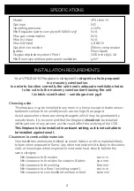 Preview for 5 page of CHAD-O-CHEF VFSL800-N Installation & Operating Instruction Manual