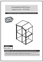 Preview for 1 page of Chad Valley 557-8025 Assembly & User Instructions