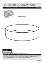 Preview for 1 page of Chad Valley 6FT FILL N FUN OCEAN POOL Assembly