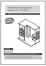 Preview for 1 page of Chad Valley 820 -0974 Assembly & User Instructions