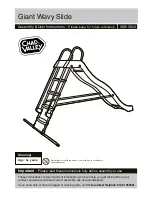 Chad Valley Giant Wavy Slide Assembly & User Instructions предпросмотр