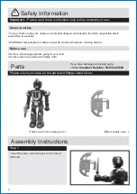 Preview for 2 page of Chad Valley Lights & Sounds Defender Robot Assembly & User Instructions