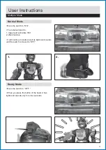 Preview for 3 page of Chad Valley Lights & Sounds Defender Robot Assembly & User Instructions