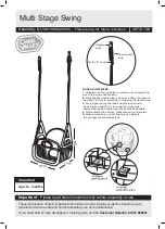 Chad Valley Multi Stage Swing Assembly & User Instructions preview