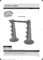 Preview for 1 page of Chad Valley WATER LIMBO Assembly & User Instructions