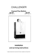 Preview for 1 page of Chaffoteaux & Maury CHALLENGER 30 FF Installation And Servicing Instructions