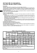 Предварительный просмотр 56 страницы CHAFFOTEAUX 470 VERT Instruction For Installation And Maintenance