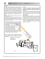 Preview for 8 page of CHAFFOTEAUX Calydra comfort 100 Nstallation And Operating Instructions