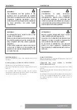 Preview for 20 page of CHAFFOTEAUX FLUENDO PLUS ONT C 11 EU User Manual