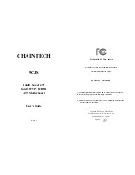 Preview for 1 page of CHAINTECH 9CJS User Manual