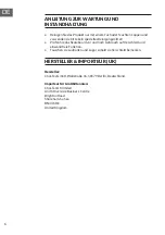 Preview for 6 page of Chal-tec 10039605 Manual