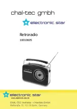 Предварительный просмотр 1 страницы Chal-tec electronic.star 10010605 Quick Start Manual