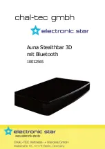 Предварительный просмотр 1 страницы Chal-tec Electronic.star Auna 10012565 Quick Start Manual