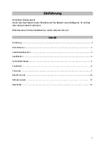 Preview for 2 page of Chal-tec elektronik star 10005702 Manual