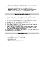 Preview for 4 page of Chal-tec elektronik star 10005702 Manual