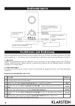 Предварительный просмотр 5 страницы Chal-tec Klarstein 10027094 Manual