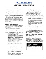 Preview for 7 page of CHALET 26PR User Manual