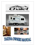 Preview for 1 page of CHALET TAKENA Owner'S Manual