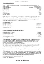 Предварительный просмотр 7 страницы Challenge Xtreme BMS210MS.1 Original Instructions Manual