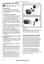 Предварительный просмотр 8 страницы Challenge Xtreme CSD36L.1 Original Instructions Manual