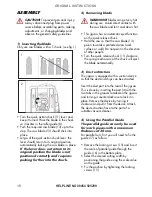 Предварительный просмотр 10 страницы Challenge Xtreme M1Q-DD4-80 Original Instructions Manual