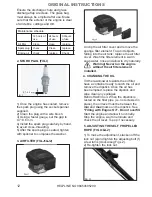 Предварительный просмотр 12 страницы Challenge Xtreme XSZ40 Operating Instructions Manual