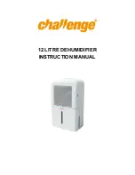 Preview for 1 page of Challenge 12 LITRE DEHUMIDIFIER Instruction Manual