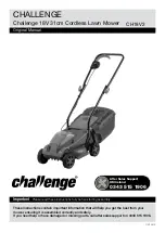 Предварительный просмотр 1 страницы Challenge CH18V2 Original Manual