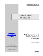 Предварительный просмотр 1 страницы Challenge EH-3C Operation Manual