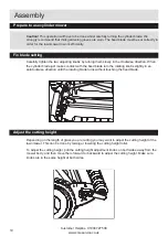 Preview for 10 page of Challenge GT5614 Original Manual