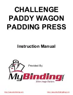 Challenge PADDY WAGON Instructions And Parts Manual предпросмотр