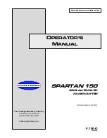 Preview for 1 page of Challenge Spartan 150 Operator'S Manual