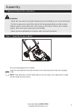 Предварительный просмотр 5 страницы Challenge XSS40E Assembly Manual