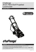 Challenge XSZ40E Assembly Manual preview