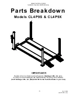 Предварительный просмотр 15 страницы Challenger Lifts CL4P9S Installation, Operation & Maintenance Manual