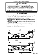 Preview for 2 page of Challenger Lifts SAJ9S Installation, Operation & Maintenance Manual