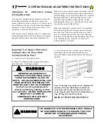 Preview for 17 page of Challenger 9000M SERIES Installation And Owner'S Manual