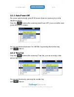 Preview for 13 page of ChallengerOptics CO-OPM-CW12 Interactive Operating Manual