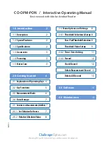 ChallengerOptics CO-OPM-PON Interactive Operating Manual предпросмотр