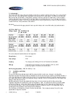 Предварительный просмотр 3 страницы Chalmit HDL106 Series Installation, Operation And Maintenance Instructions