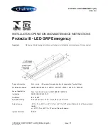 Chalmit Protecta III Installation, Operation And Maintenance Instructions preview