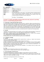 Preview for 2 page of Chalmit Protecta Series Installation, Operation And Maintenance Instructions