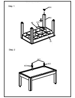 Preview for 3 page of CHAMBERLAIN GAME TABLES New York Night 3 In 1 Pool Table with Benches Assembly Instructions