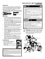 Предварительный просмотр 2 страницы Chamberlain 041A6287 Installation