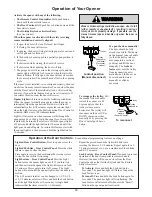 Preview for 28 page of Chamberlain 1000SDR 1/3 HP Owner'S Manual