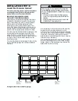 Preview for 17 page of Chamberlain 1265LMC 1/2 HP Owner'S Manual