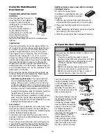 Preview for 27 page of Chamberlain 2575C Owner'S Manual