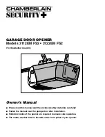 Preview for 1 page of Chamberlain 3112EM FS2 Owner'S Manual