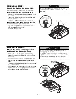 Preview for 6 page of Chamberlain 3265 1/2 HP Owner'S Manual