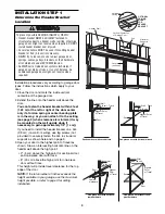 Preview for 8 page of Chamberlain 3265 1/2 HP Owner'S Manual